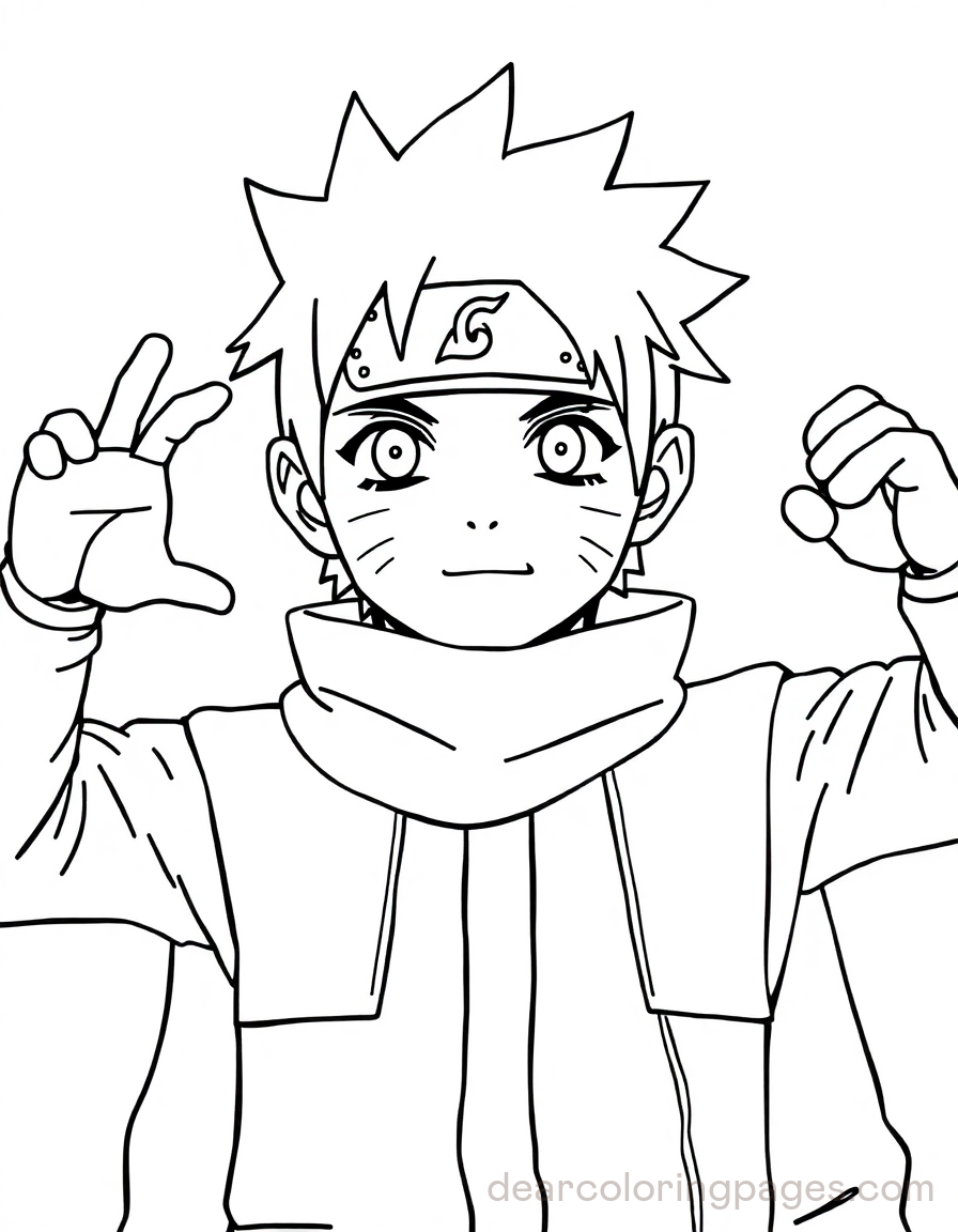 Naruto Coloring Page