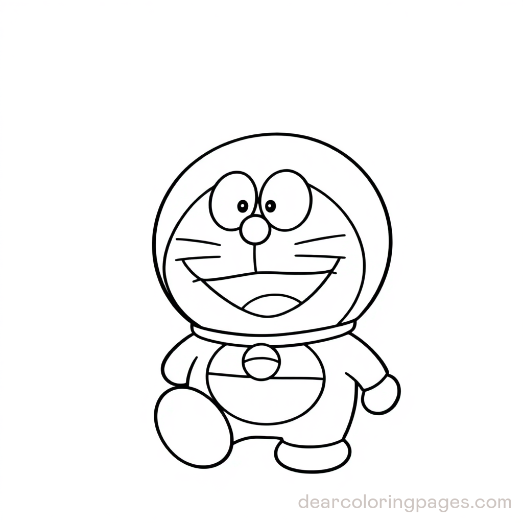 Doraemon Coloring Page