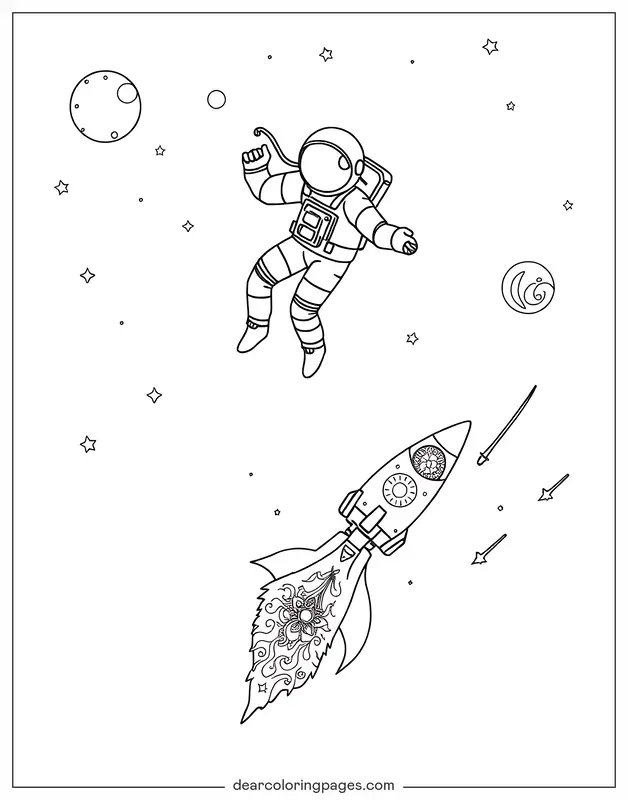 Astronaut in Space