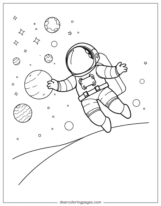 Astronaut in Space