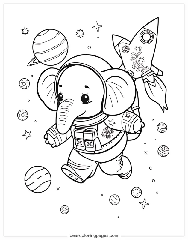 Elephant Astronaut
