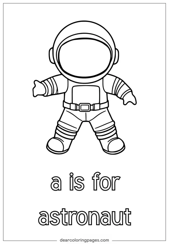 A is for Astronaut