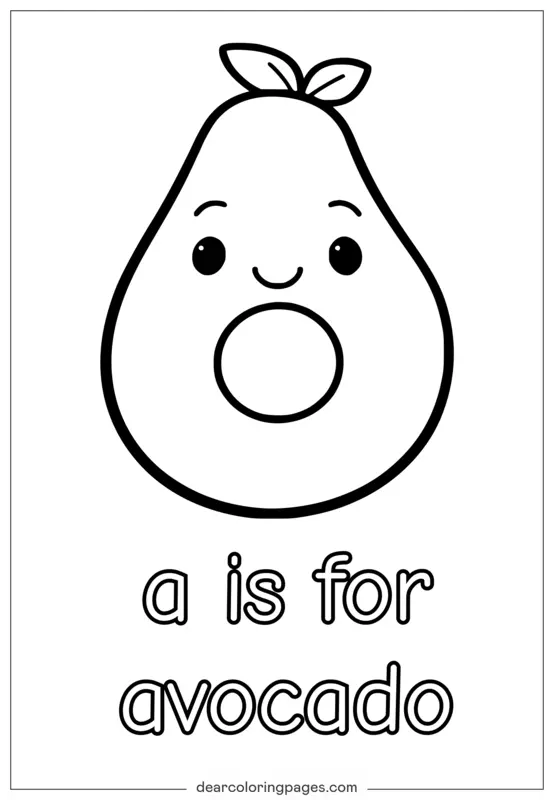A is for Avocado