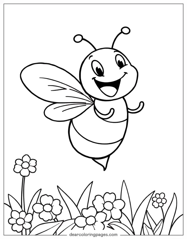 Cartoon Bee