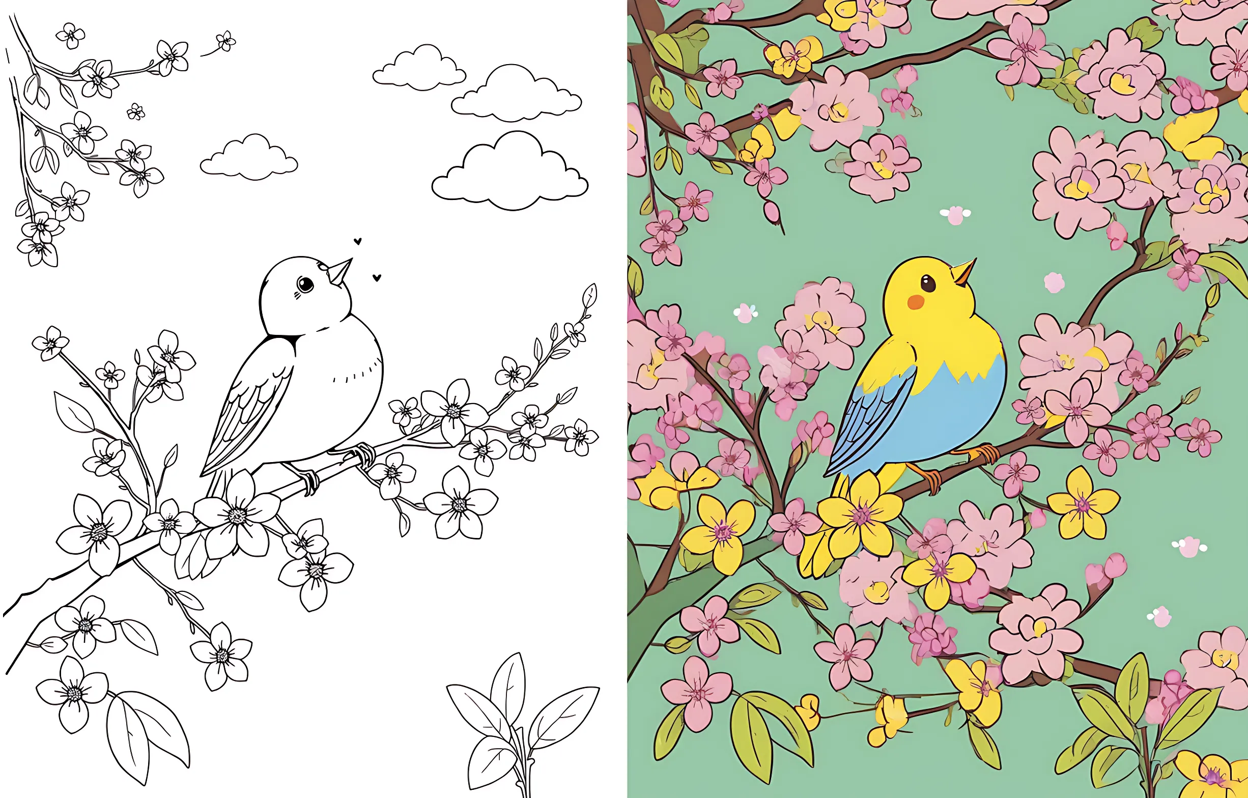 Bird Coloring Pages