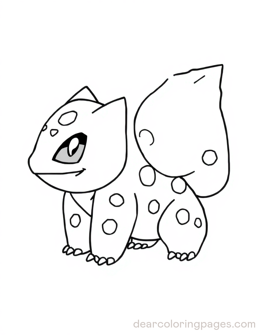 Simple Line Bulbasaur