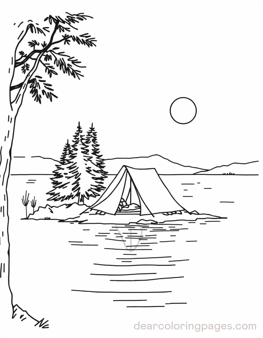 Cozy Tent by the Lake