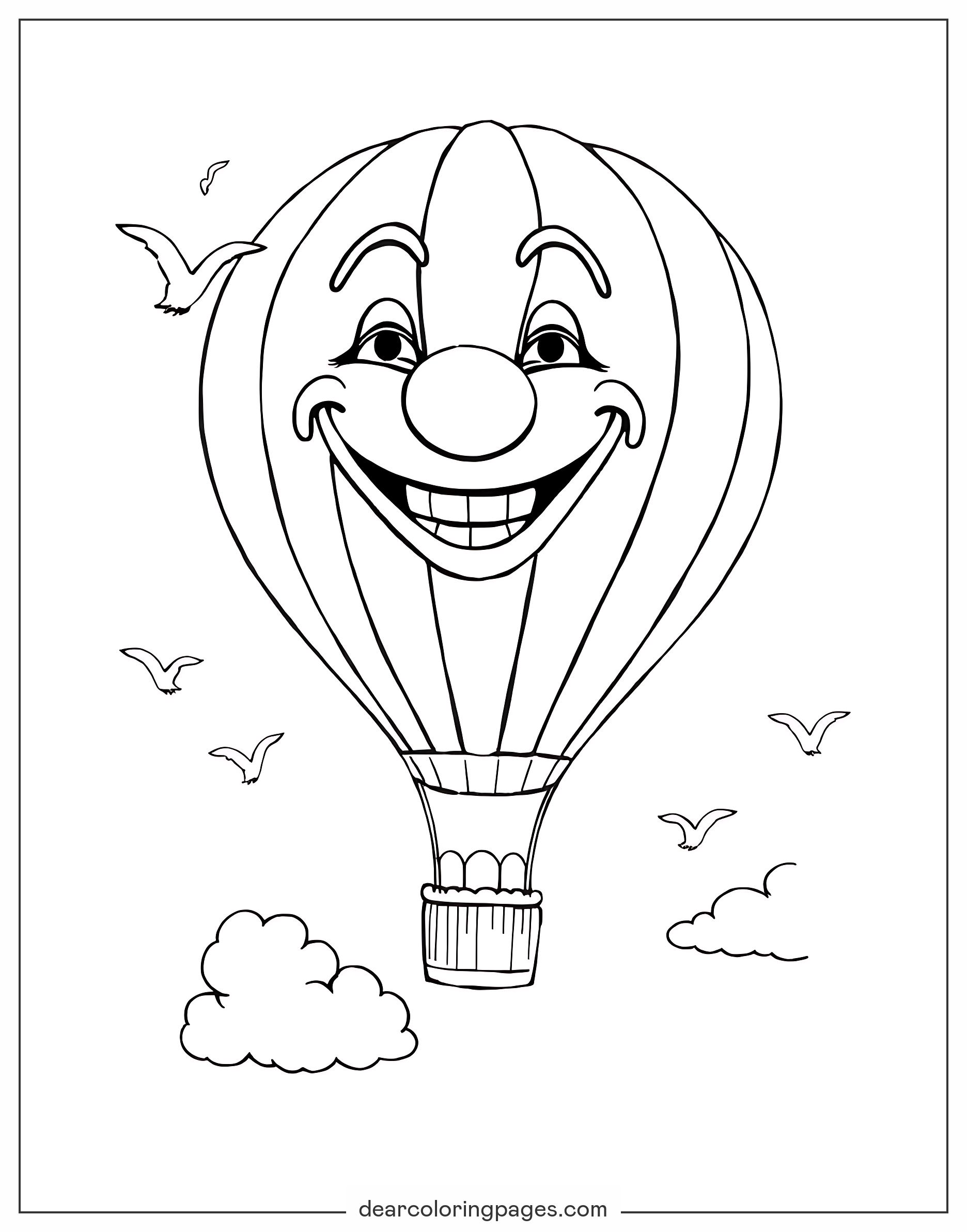 Hei luftballon Ausmalbilder 15 Kostenlose Druckbare Ausmalbilder