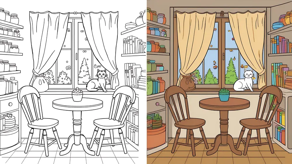 Coloriages Cocooning