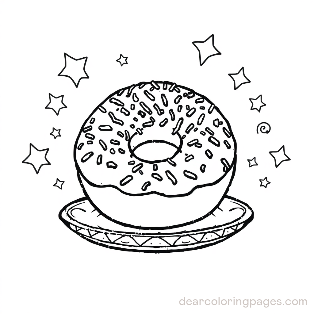 Donut with Sprinkles