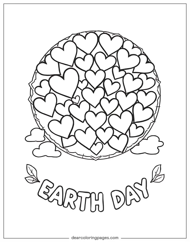 Earth Day Hearts