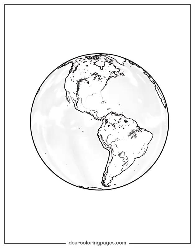 View of Earth From Space