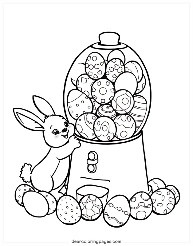 Osterhasen-Ei-Maschine