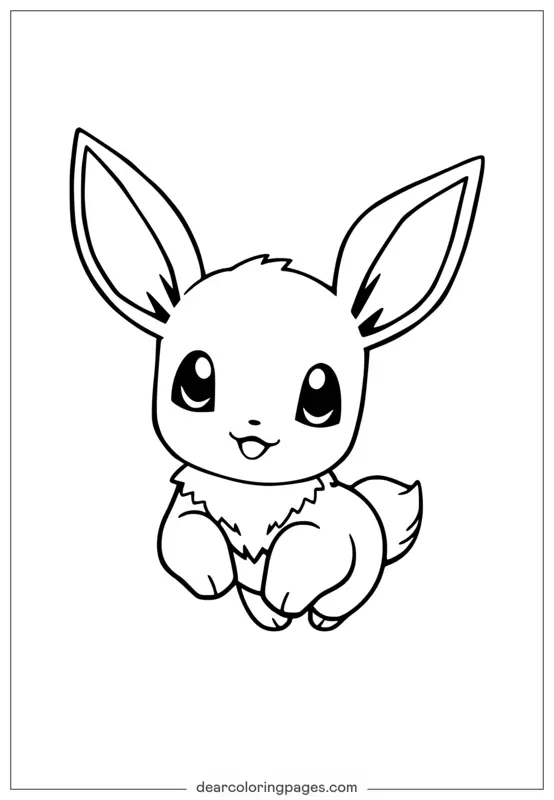 Disegni da Colorare di Eevee