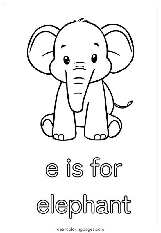 E comme Éléphant