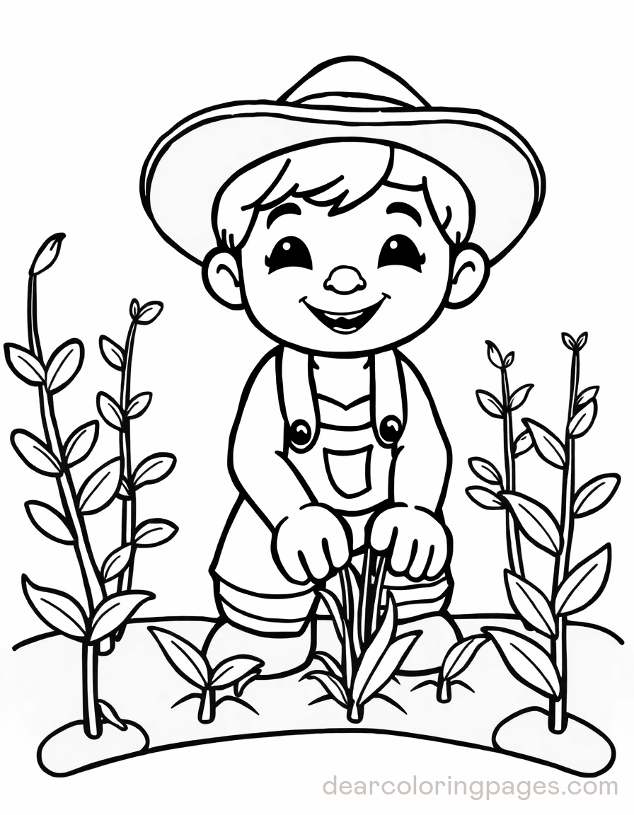 Cartoon Farmer