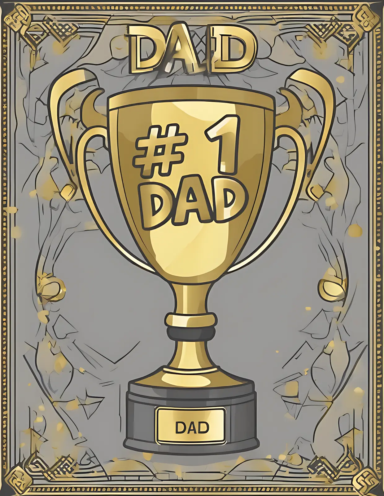 Seasonal and Holiday Coloring Pages - Father's Day Coloring Page