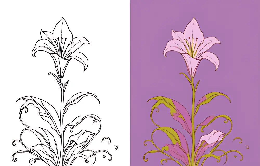 Coloriages Flower | Dear Coloring Pages
