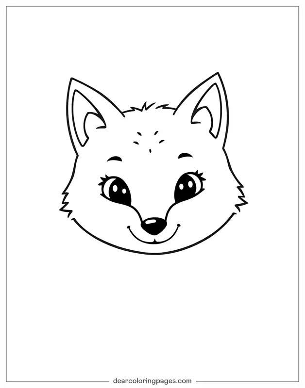 Round Fox Face
