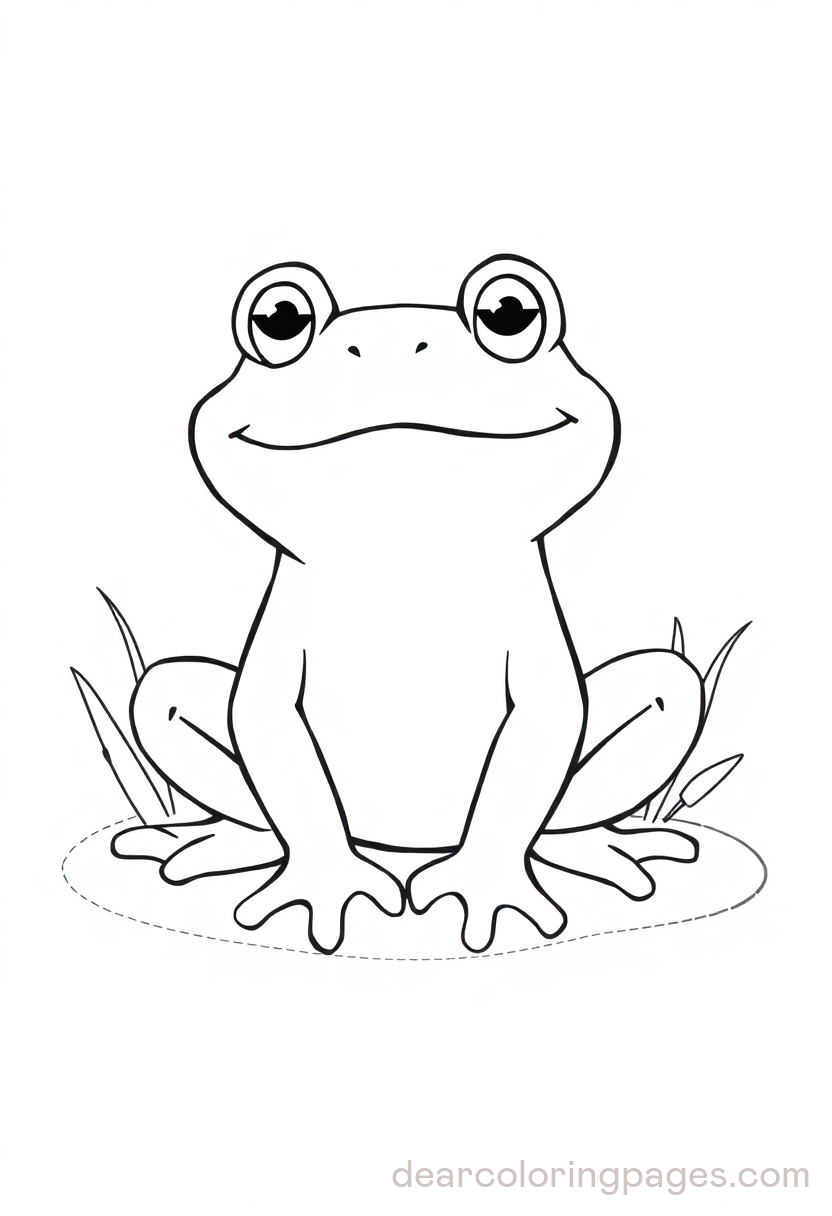 Cartoon Frog