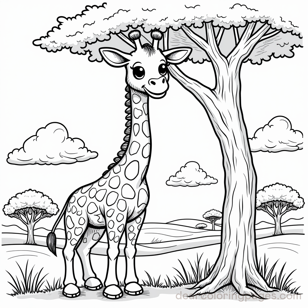 Joyful Giraffe