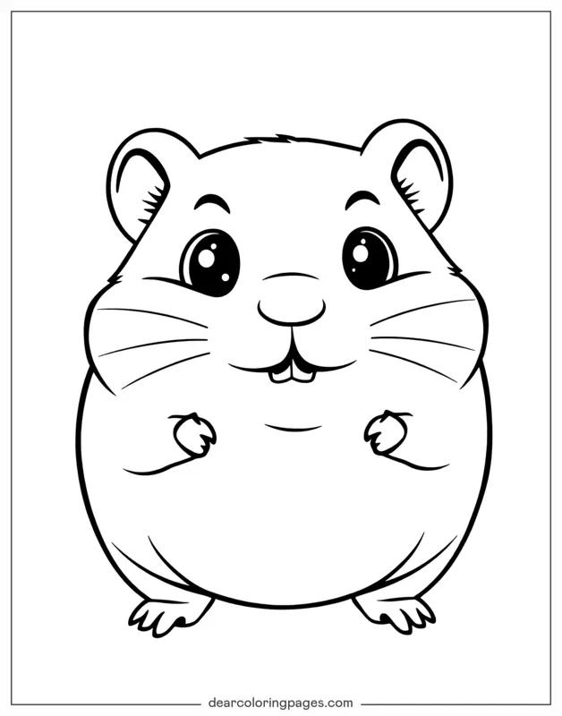 Cartoon Hamster