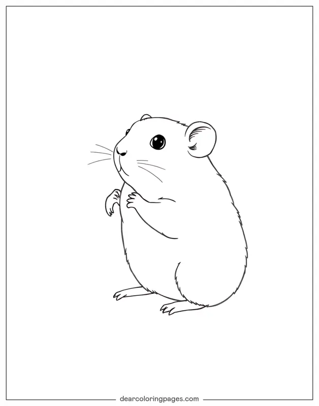 Simple Hamster Sketch