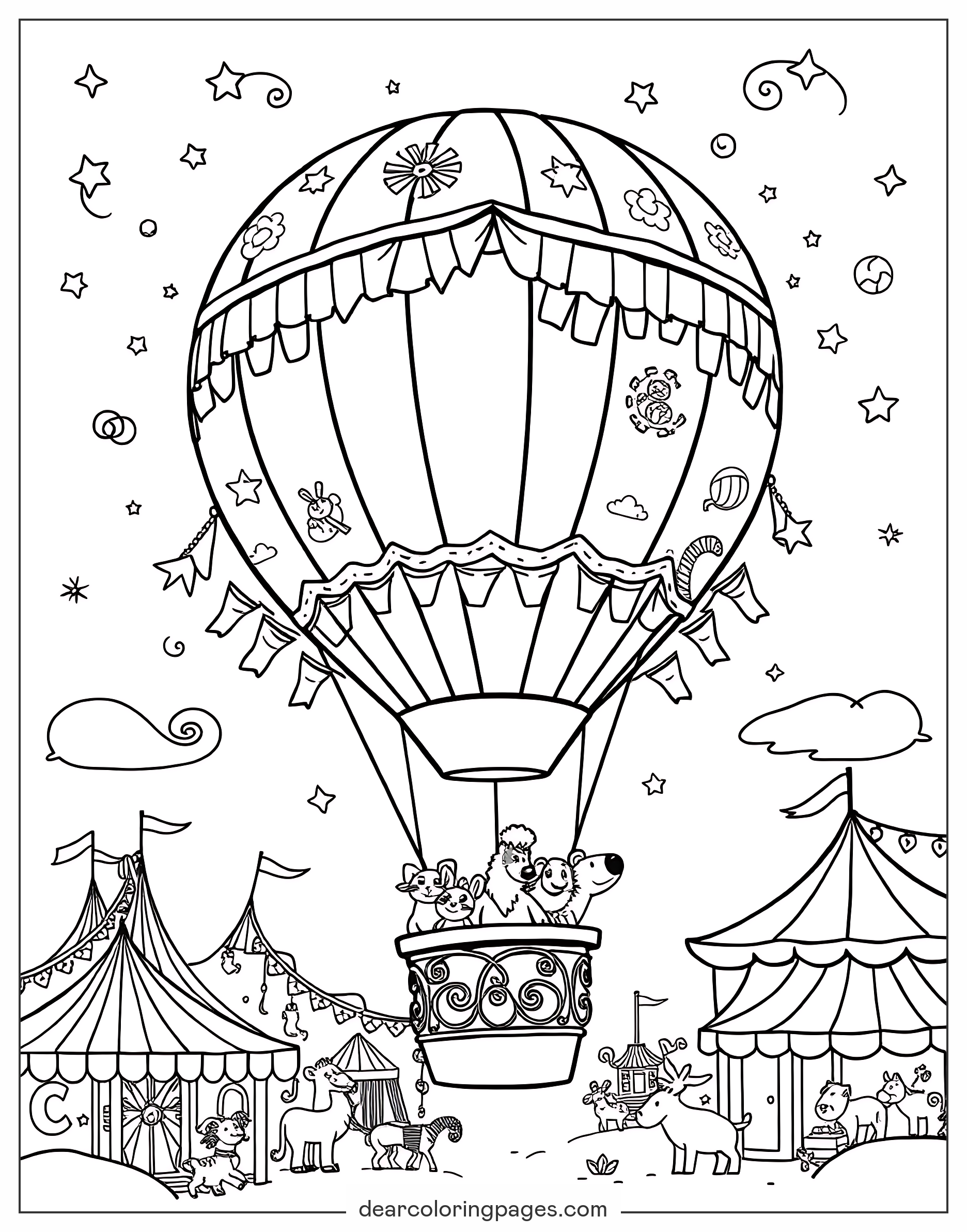 Hei luftballon Ausmalbilder 15 Kostenlose Druckbare Ausmalbilder