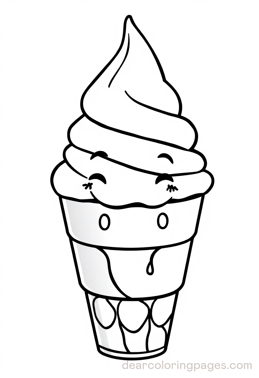 Smiley Ice Cream