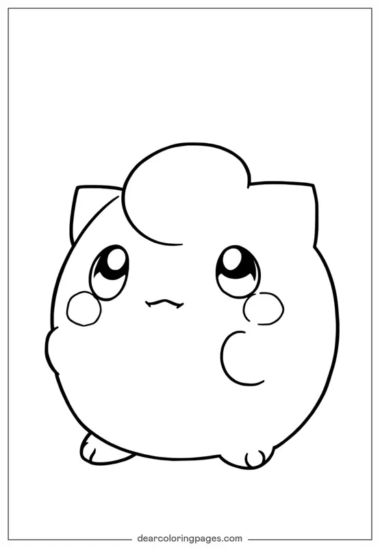 Niedlicher Jigglypuff für Kinder