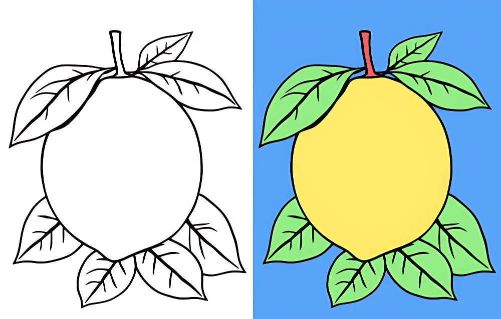 Coloriages Citron