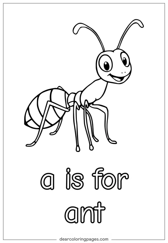 A is for Ant