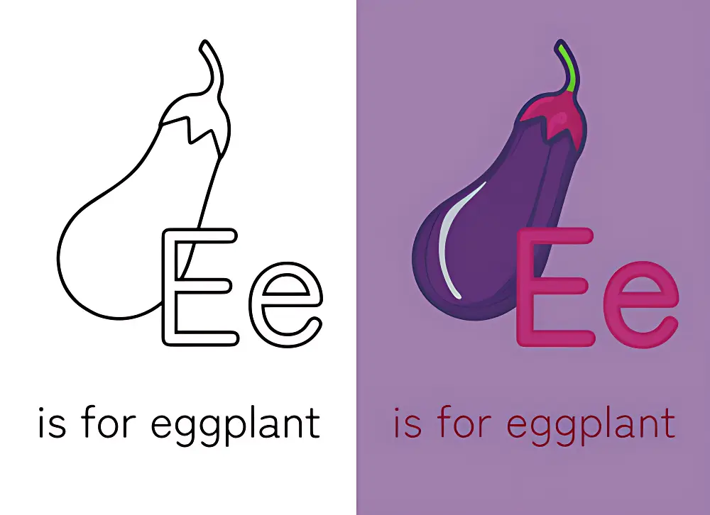 Letter E Coloring Pages | Dear Coloring Pages
