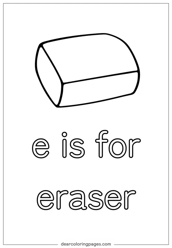 E come Eraser