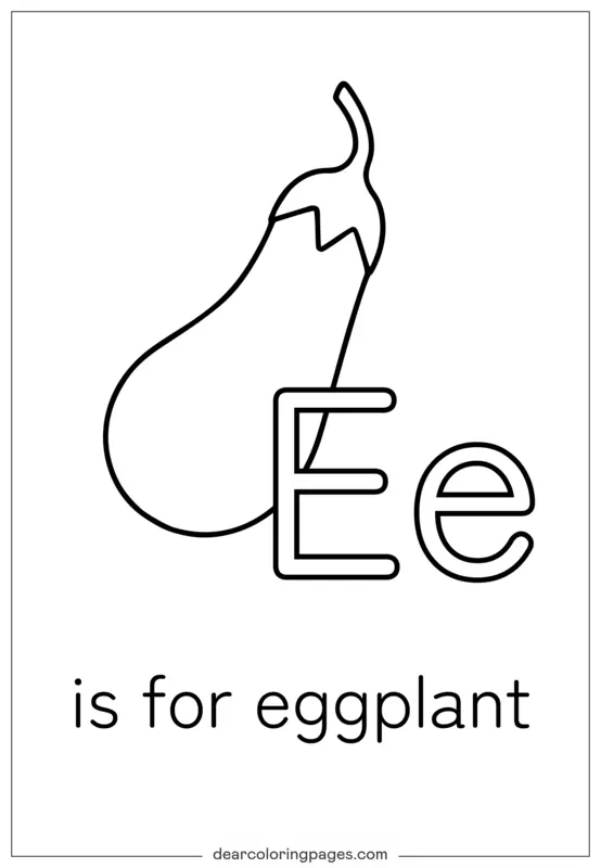 E è per Eggplant