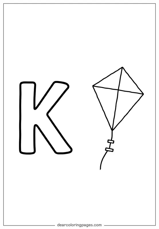 Letter K is for Kite