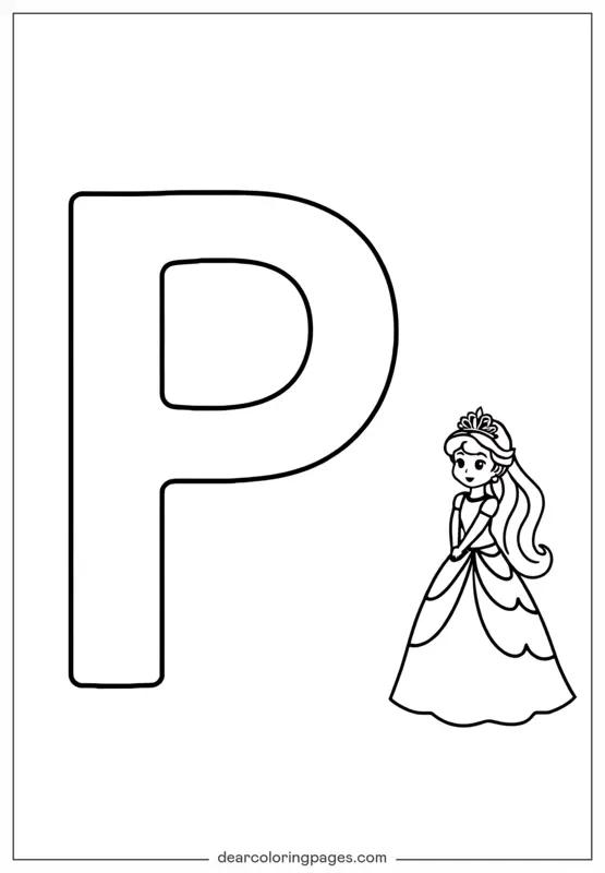 Letter P is for Princess