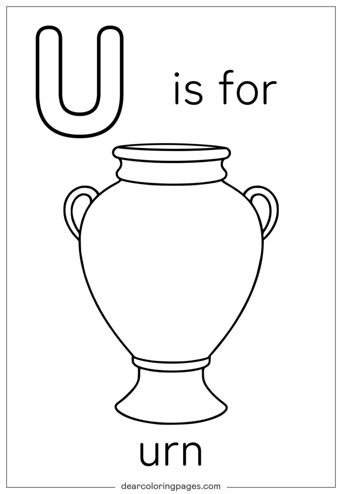 Letra U es para Urna