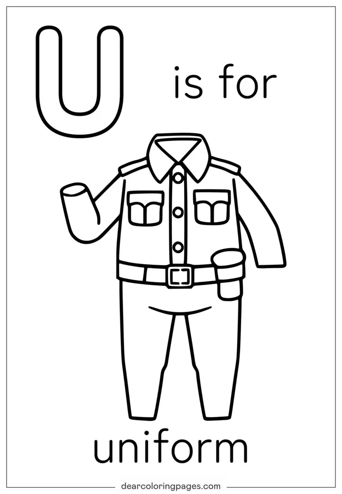 U es para Uniforme