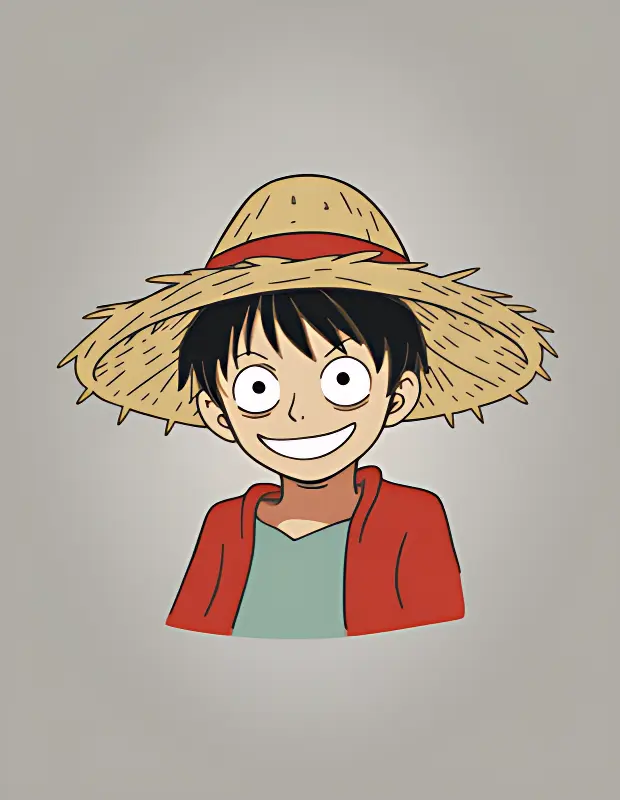 娛樂塗色頁面 - 魯夫塗色頁