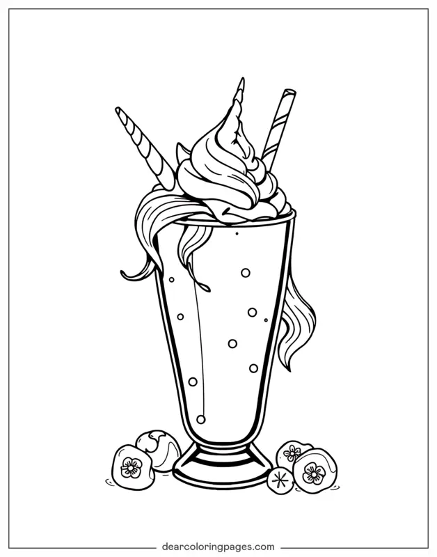 Unicorn Milkshake