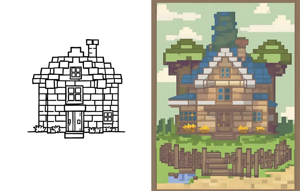 Coloriages Minecraft 24 Dessins Gratuits