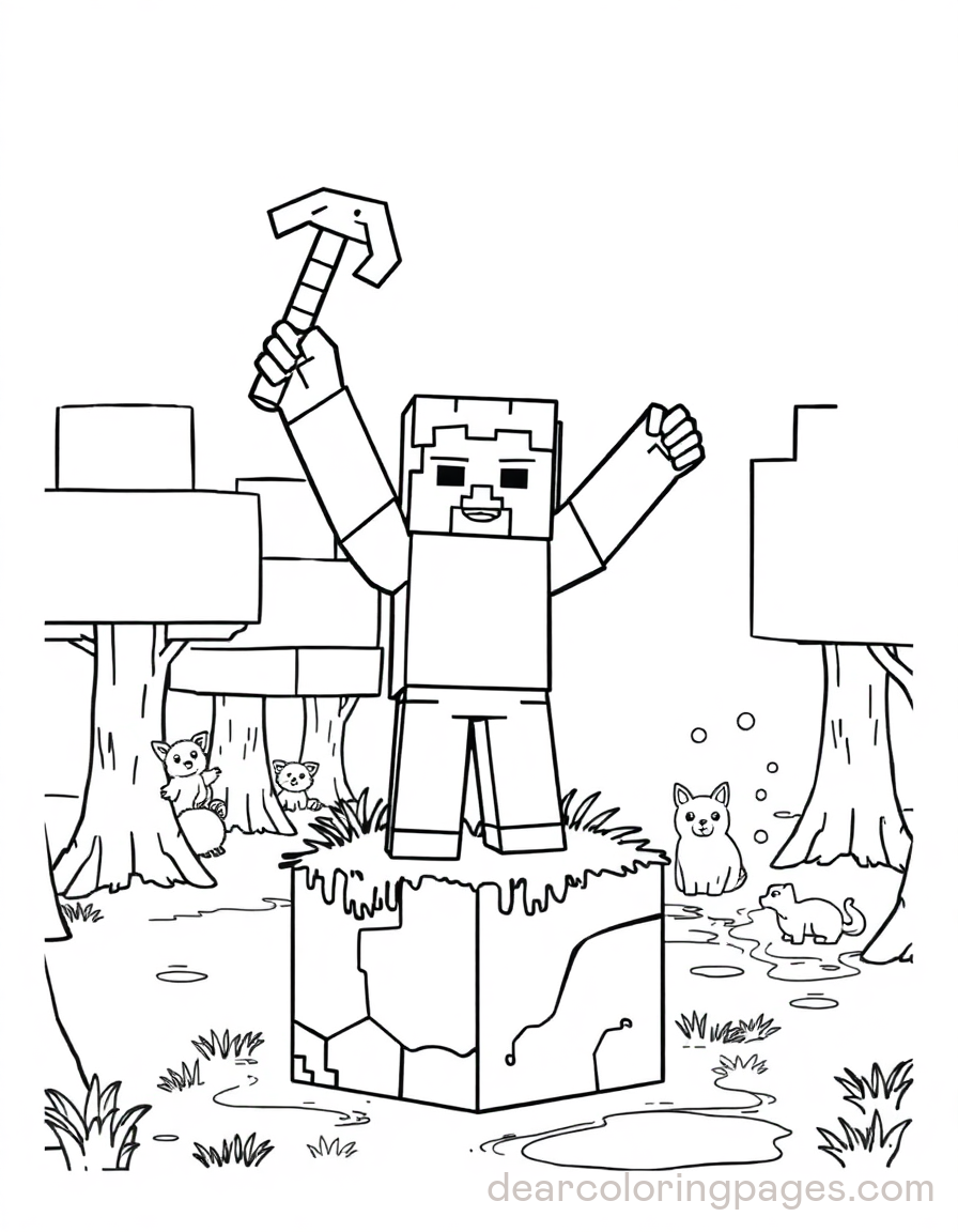 Minecraft Forest Adventure