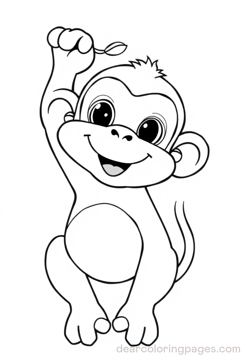 Cartoon Style Monkey