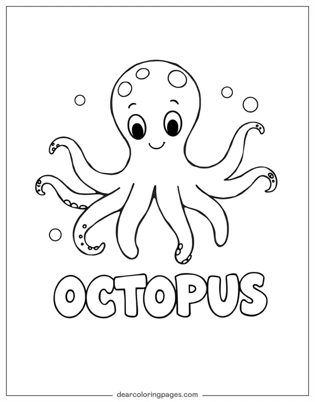 Octopus With Text
