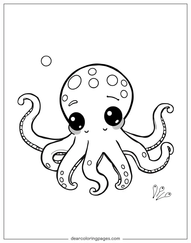 Cartoon OCtopus