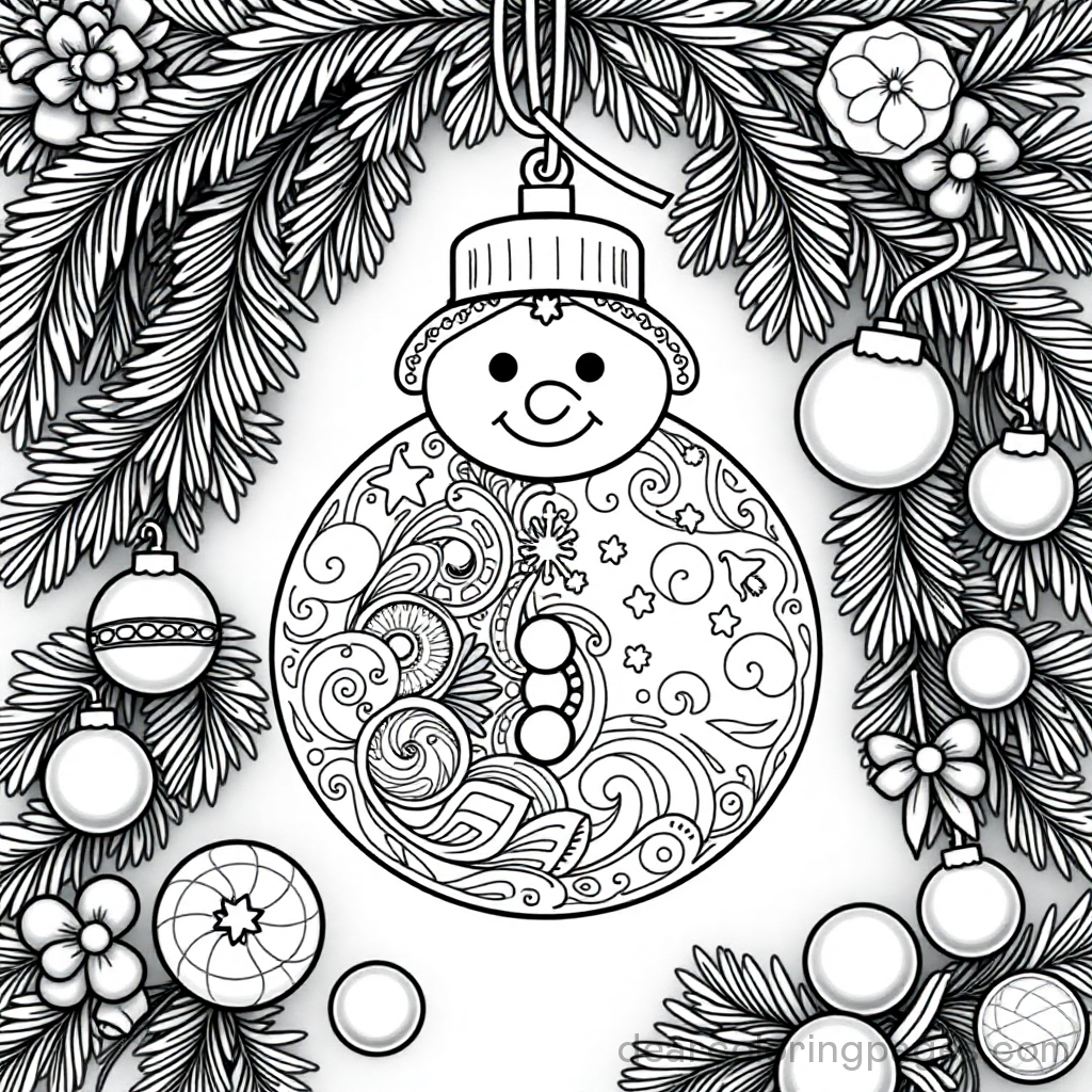 Snowman Ornament