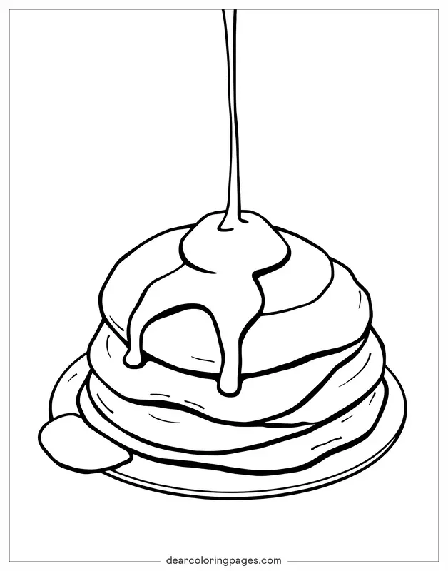 Pancake With Syrup
