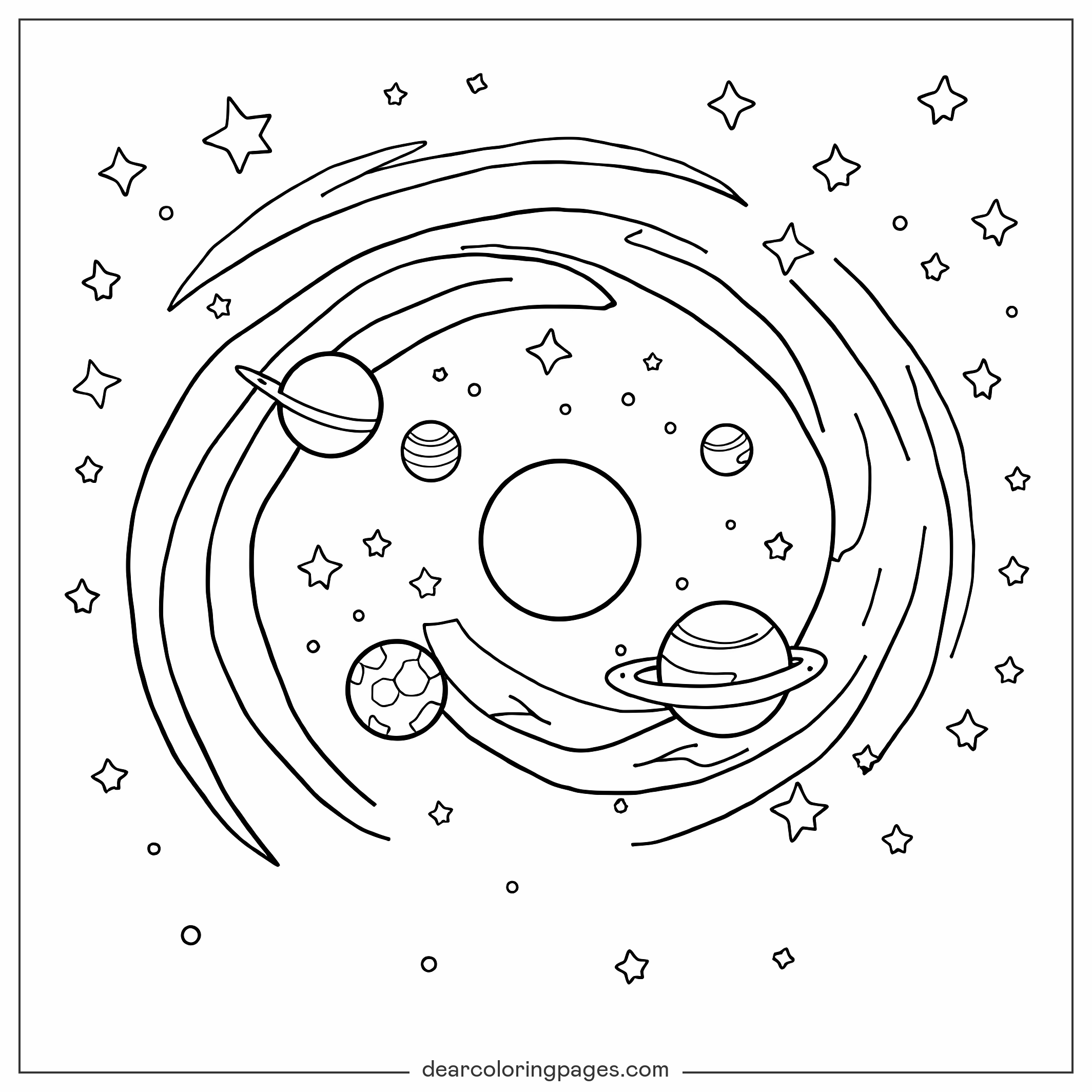 星系著色頁