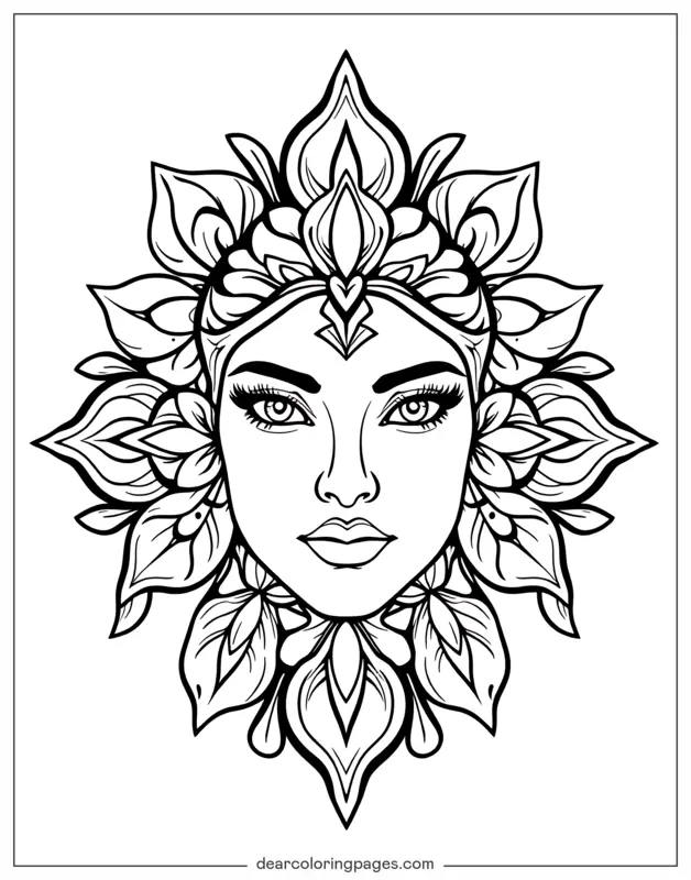Mystical Floral Spirit